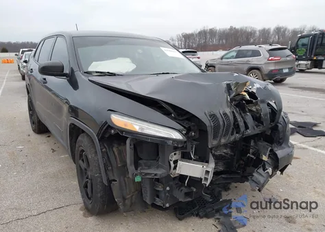 2014 Jeep Cherokee Sport z USA, uszkodzony, nr VIN 1C4PJLAB6EW247699